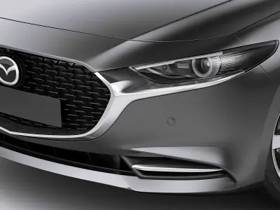 Mazda 3 Sedan 2020 3D model