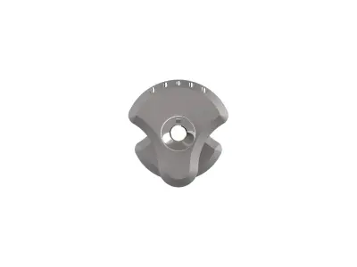 Automotive Crankshaft Part 3D print model