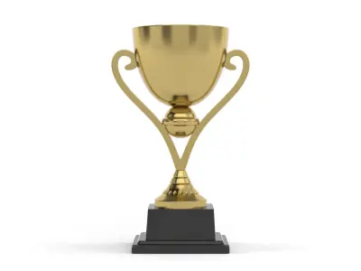 Cups Trophy 3D model 26