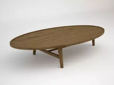 Coffee Table 3D model 5