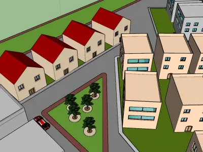 3D Model of Modern  3D model