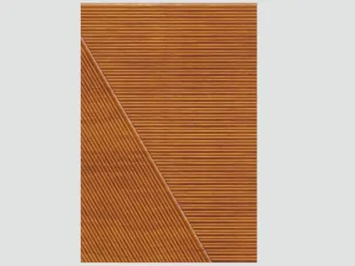 panel for CNC wood carving   3D model