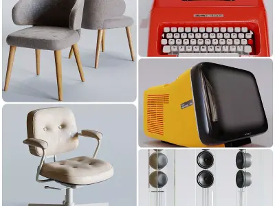 Luxcore Interior Archviz  Classic Pack 3D model