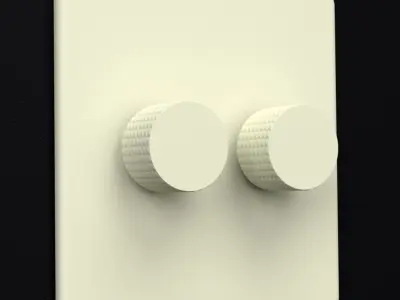 D and R Electrical Sockets or Outlets and Switches 3D model