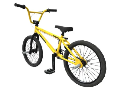 Mongoose BMX Bike Low-poly 3D model