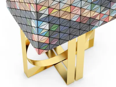 Boca Do Labo Pixel Cabinet 3D model