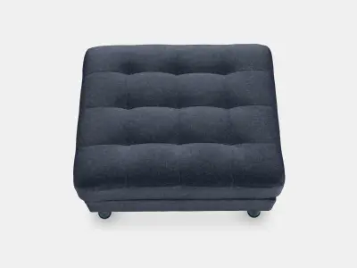 LANDSKRONA Footstool 4 Low-poly 3D model