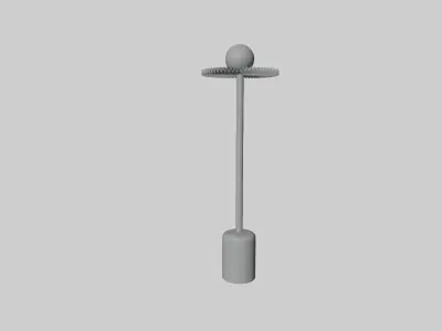 VASE LAMP DECOR NECKLASE HIGHDETAIL 3D print model