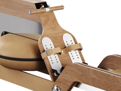 VISLA Premium Rowing Ergometer 3D model