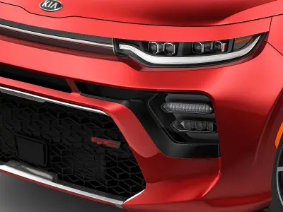 Kia Soul 2020 GT-line 3D model