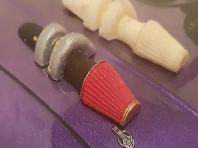 1to10 RC Turbo and Airfilter Combination Half 3D print model