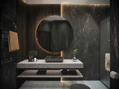 Interior design for  apartment 3D model