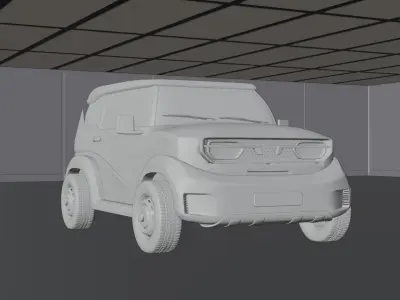 VinFast VF3 2024 3D model