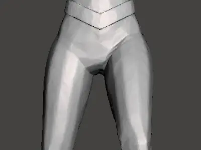 invisible woman 3d model for 3d printing 3D print model