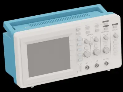 Digital Oscilloscope 3D model