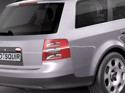 Audi A6 Avant 1997-2004 3D model