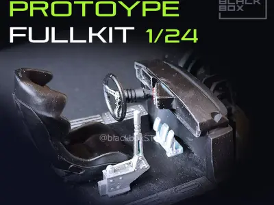 LM BUG PROTOTYPE FULL MODELKIT 1-24 3D print model