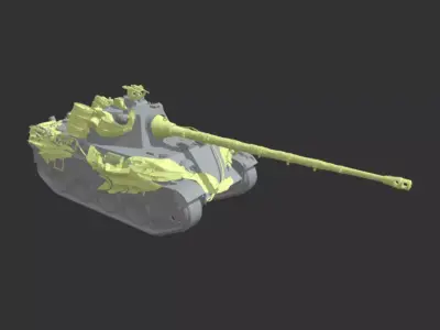 Panther Upgrade Kit 1-35 3D print model