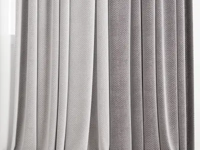 curtain 493 3D model