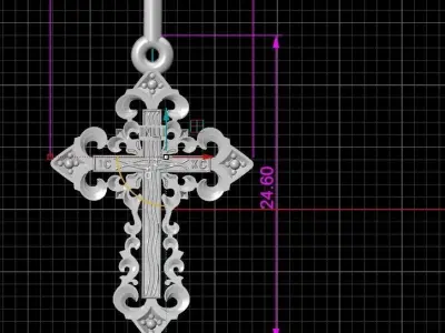 Krest cross 5 3D print model