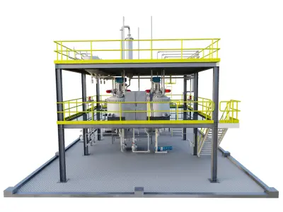 Industrial Work Shop 3D model