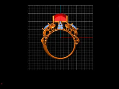Collection- Bulk Rings with Files 3D print model new 2023 3D print model