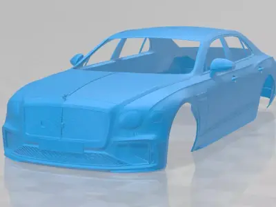 Bentley Flying Spur Speed 2025 - Full Body STL Model 3D print model