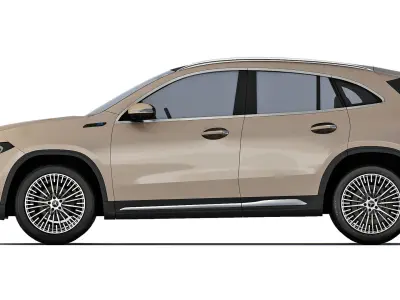 Mercedes-Benz EQA 2022 3D model