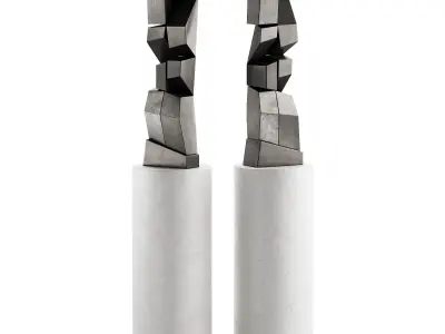 409 interior sculptures 16 1stdibs Contemporary Bronze Artwork 1 3D model