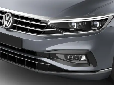 VW Passat 2020 3D model