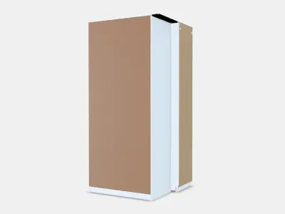 PAX - GRIMO Corner wardrobe Low-poly 3D model