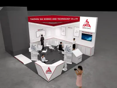 exhibition 3D model
