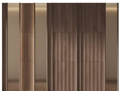 Decorative V62 Wall Panels 3D model