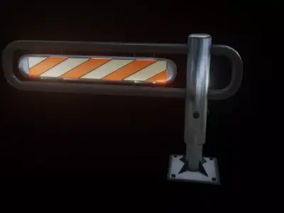 Gabarit de passage Free low-poly 3D model