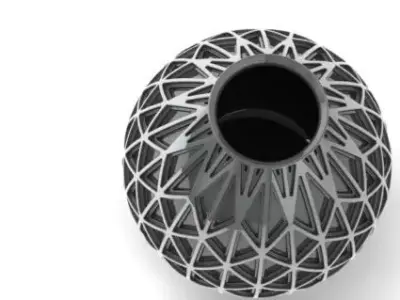 Modern Planter 3D print model