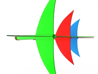 Dart Needle Low-poly 3D model