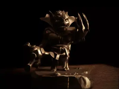 Lion Chibi - DOTA 2 - 3D Print Collection 3D print model