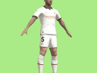 T-Pose John Stones Manchester City 23-24 3D model