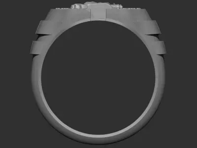 Horse Ring 002 3D print model