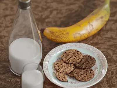 Breakfast Scene 3D model