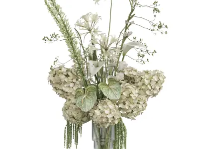 Flower In Vase 77 3D model