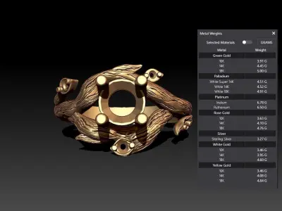 Branch Ring M29 3D print model