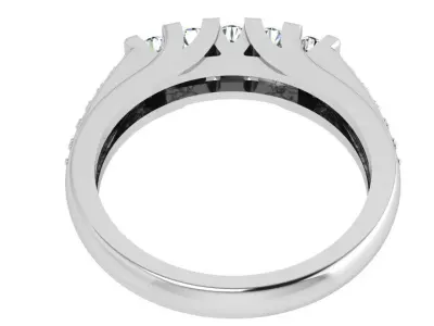 Round Diamond Ring 4516 3D print model