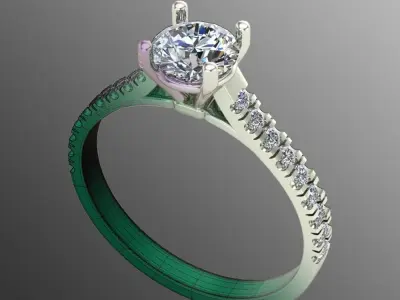 Ring iz2 3D print model