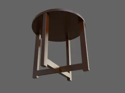Little Table - Mesinha Low-poly 3D model