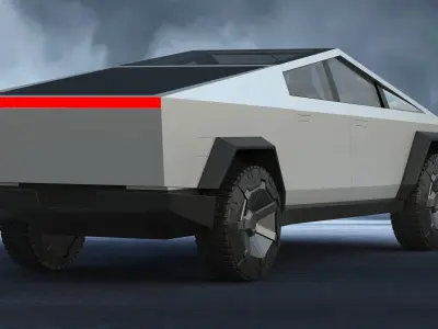 Tesla Cybertruck 3D model