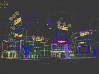 Exhibition - Area - 12X9-3DMAX2009-09 3D model