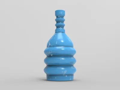 Stra Vase Low-poly 3D model