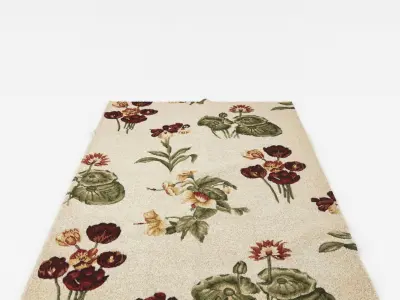 Rugs No 34 Low-poly 3D model
