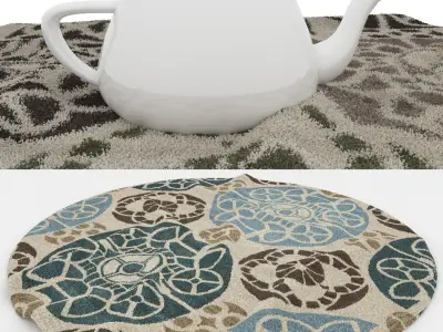 Rugs No 93 Low-poly 3D model